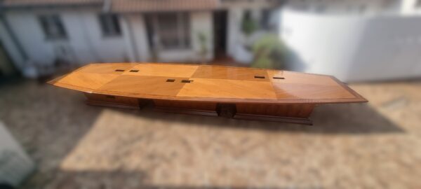 22 Seater Hardwood Boardroom Table