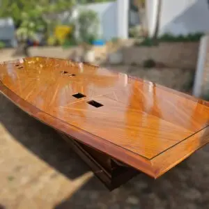22 Seater Hardwood Boardroom table