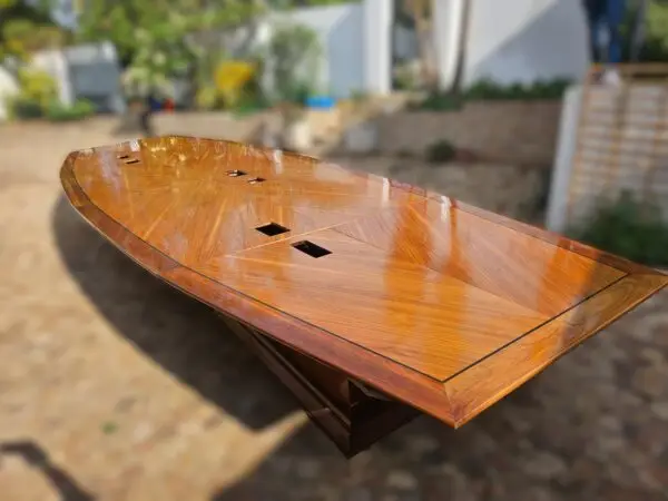 22 Seater Hardwood Boardroom table