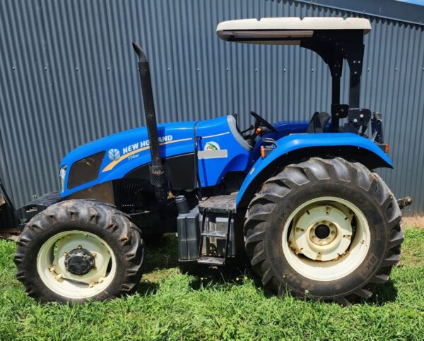 New Hollard TT4.90 presented outside a shed.