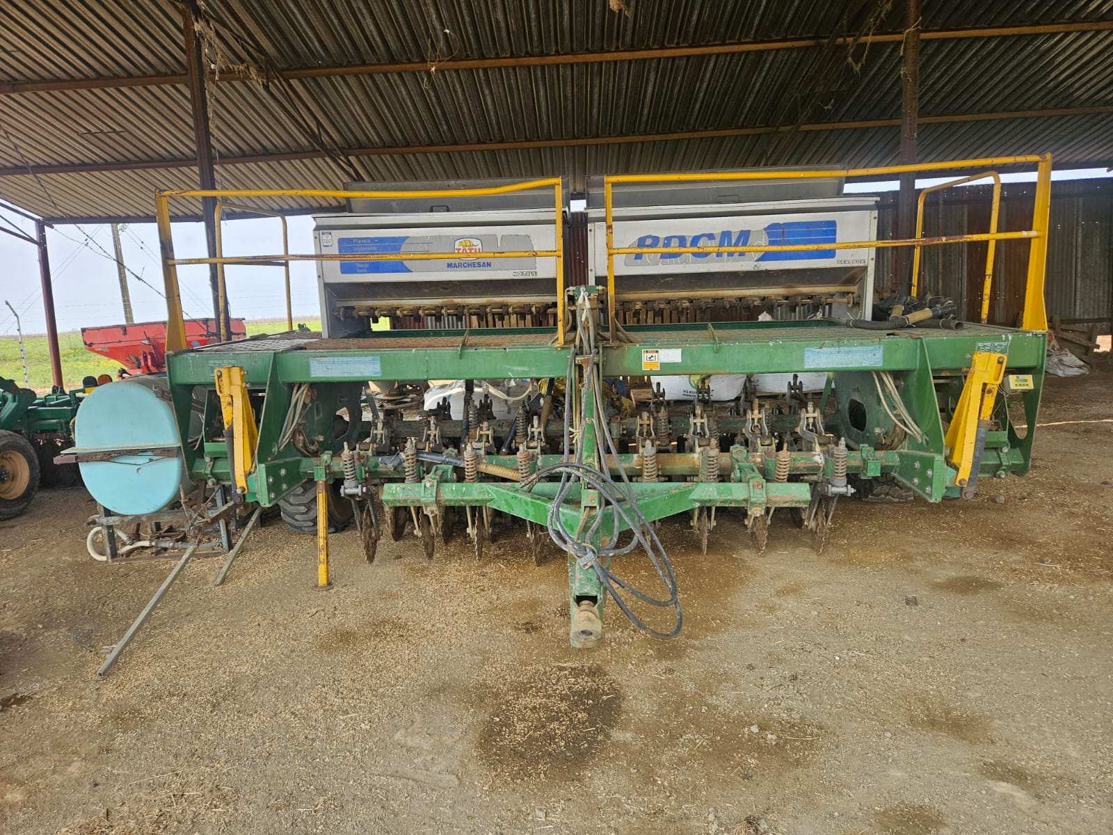 2x Tatu 19 row fine seed drills