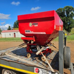 JBH 1500 lt Fertilizer Spreader R38,000.00 +VAT